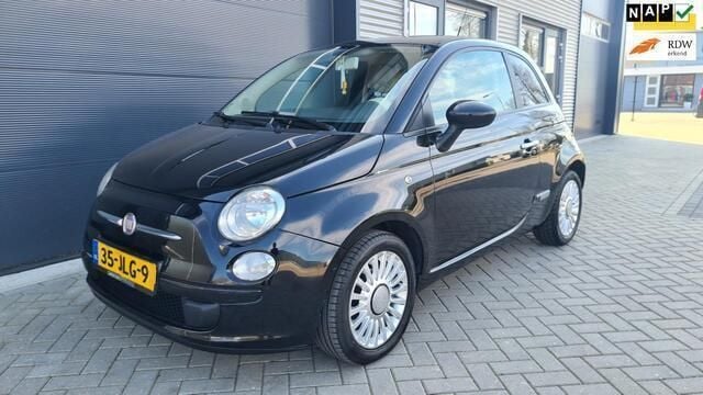 Zwart Gebruikt 2009 Fiat 500 Pop Hatchback | € 2.950 (Goede deal) - Afbeelding 1/4