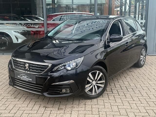 Zwart Gebruikt 2019 Peugeot 308 Allure Hatchback | € 12.950 (Eerlijke prijs) - Afbeelding 1/4