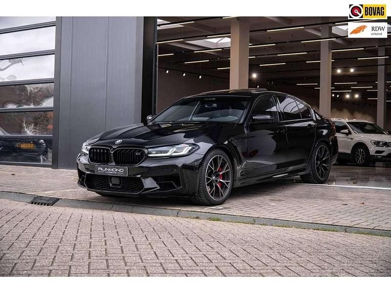Zwart (metallic) Occasion 2023 BMW M5 Competition Edition Sedan | € 119.995 (Eerlijke prijs) - Afbeelding 1/4