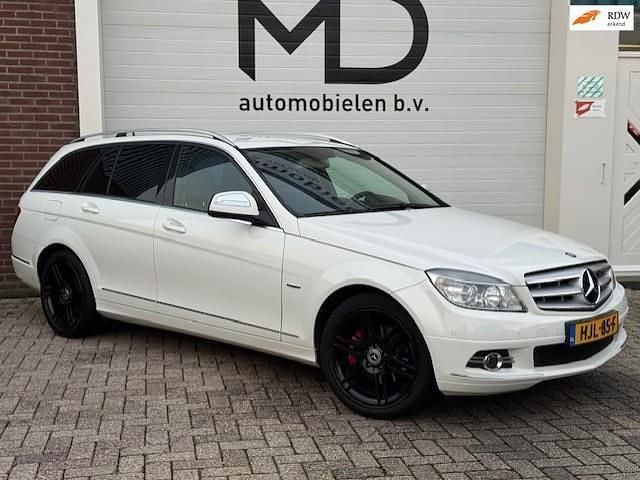Wit Occasion 2008 Mercedes C200 Avantgarde Stationwagen | € 7.750 (Eerlijke prijs) - Afbeelding 1/4