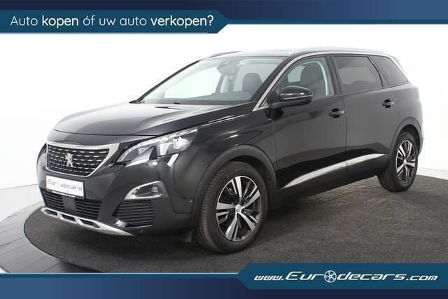 Zwart Gebruikt 2020 Peugeot 5008 Allure MPV | € 21.850 (Eerlijke prijs) - Afbeelding 1/4