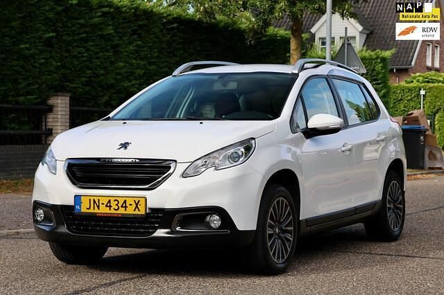 Wit Gebruikt 2016 Peugeot 2008 SUV | € 9.695 (Eerlijke prijs) - Afbeelding 1/4