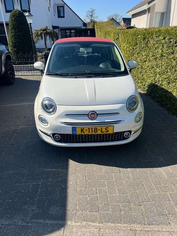 Wit Gebruikt 2019 Fiat 500 Star Cabriolet | € 12.500 (Goede deal) - Afbeelding 1/4