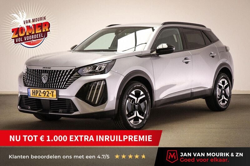 Grijs Gebruikt 2023 Peugeot 2008 Allure SUV | € 24.695 (Eerlijke prijs) - Afbeelding 1/4