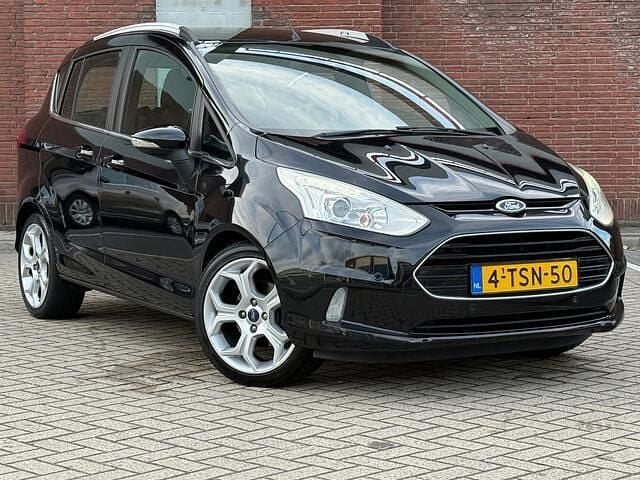 Zwart Gebruikt 2014 Ford B-MAX Titanium MPV | € 5.795 (Goede deal) - Afbeelding 1/4