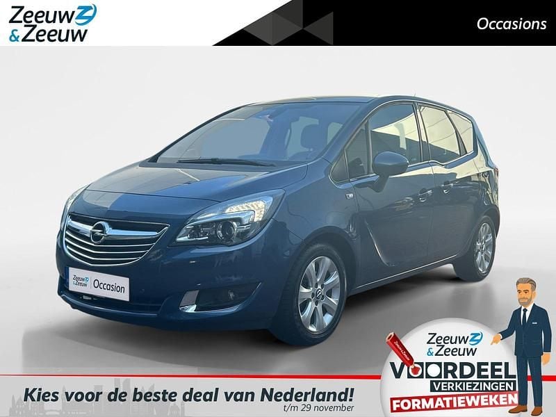 Blauw Gebruikt 2016 Opel Meriva MPV | € 9.440 (Eerlijke prijs) - Afbeelding 1/4