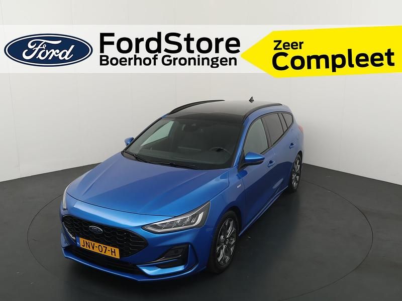 Blauw Gebruikt 2025 Ford Focus ST-Line X Stationwagen | € 32.485 (Duur) - Afbeelding 1/4