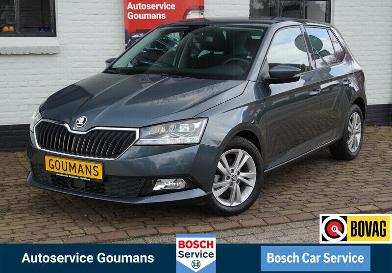 Grijs Gebruikt 2021 Skoda Fabia Style Hatchback | € 16.698 (Eerlijke prijs) - Afbeelding 1/4