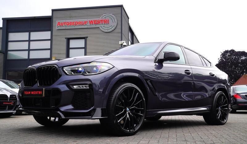 Grijs Gebruikt 2019 BMW X6 M50 Executive SUV | € 79.495 - Afbeelding 1/4