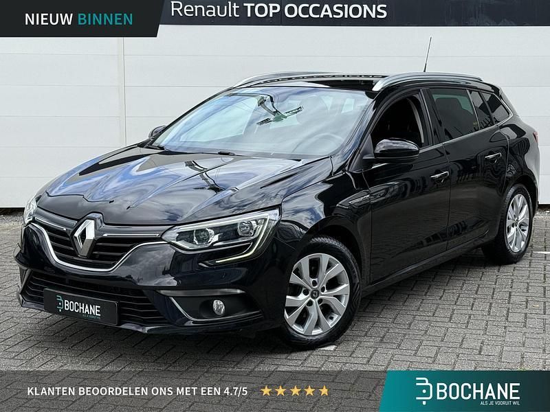 Zwart Gebruikt 2019 Renault Mégane GrandTour LIMITED Stationwagen | € 12.240 (Goede deal) - Afbeelding 1/4