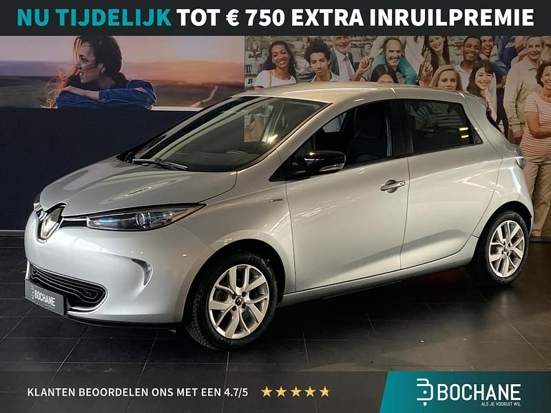 Grijs Gebruikt 2019 Renault Zoe LIMITED Hatchback | € 8.435 (Goede deal) - Afbeelding 1/4