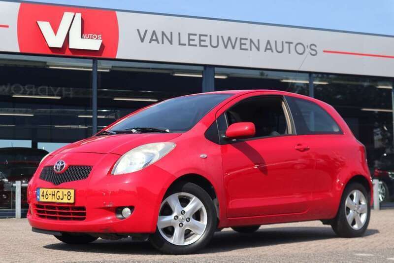 Rood Gebruikt 2008 Toyota Yaris Luna Hatchback | € 2.448 (Super prijs) - Afbeelding 1/4
