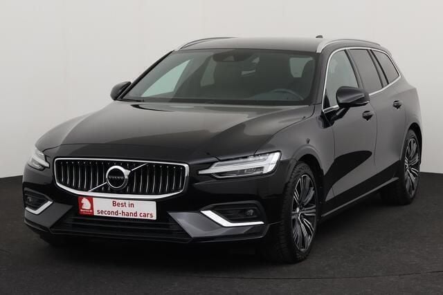 Zwart Gebruikt 2021 Volvo V60 Inscription Stationwagen | € 26.995 (Super prijs) - Afbeelding 1/4