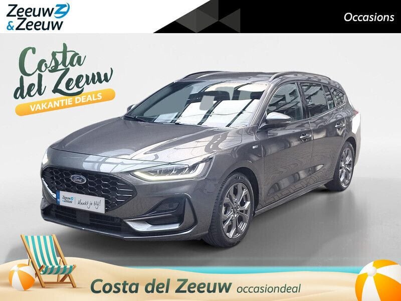 Grijs Gebruikt 2023 Ford Focus ST-Line Stationwagen | € 24.695 (Eerlijke prijs) - Afbeelding 1/4