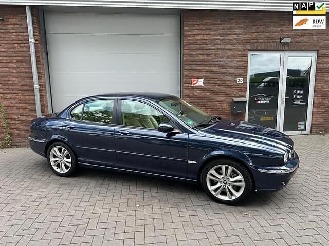 Blauw Gebruikt 2007 Jaguar X-type Sedan | € 2.499 (Super prijs) - Afbeelding 1/4