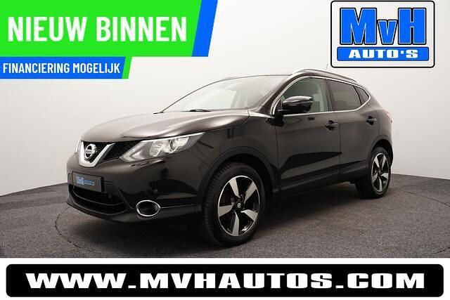 Zwart Gebruikt 2017 Nissan Qashqai N-Connecta SUV | € 13.499 (Eerlijke prijs) - Afbeelding 1/4