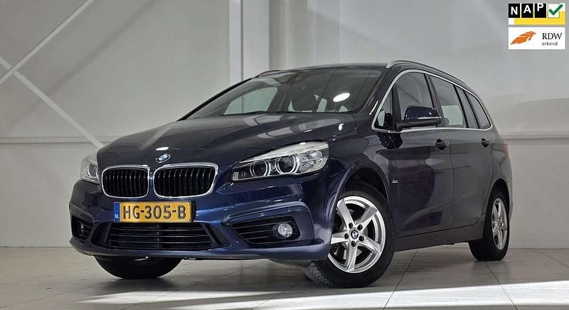 Blauw Gebruikt 2015 BMW 216 Gran Tourer Sport Line MPV | € 6.944 (Eerlijke prijs) - Afbeelding 1/3