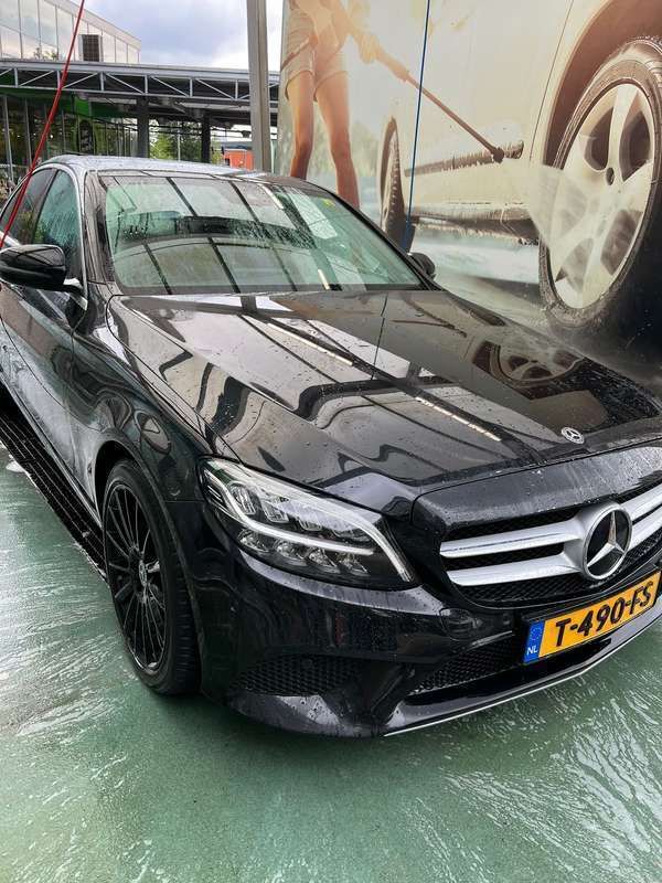 Zwart Gebruikt 2019 Mercedes C180 Advantage Sedan | € 24.949 - Afbeelding 1/4