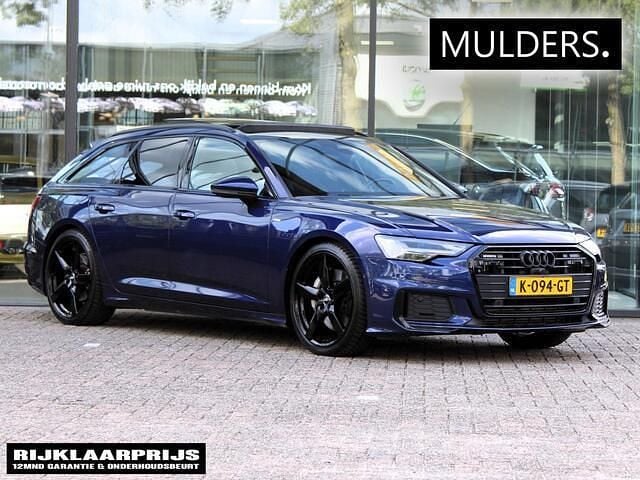 Blauw Gebruikt 2019 Audi A6 S-Line Stationwagen | € 55.945 - Afbeelding 1/4