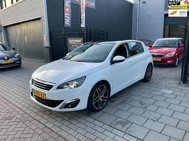 Wit Occasion 2014 Peugeot 308 Hatchback | € 4.999 (Super prijs) - Afbeelding 1/4