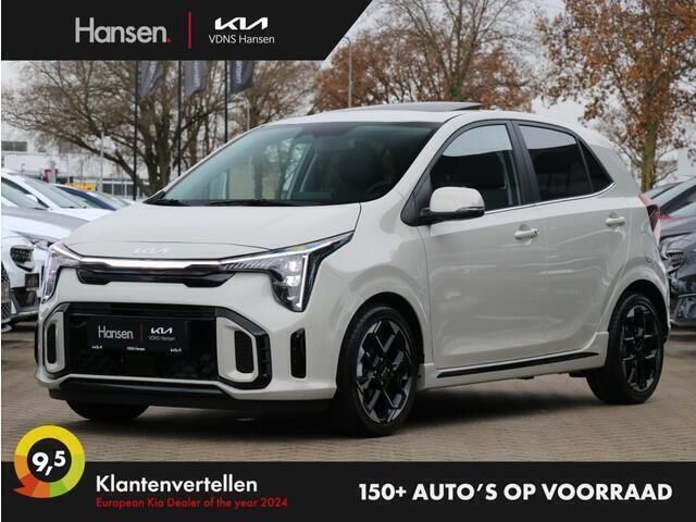 Wit Nieuw 2024 Kia Picanto GT-Line Hatchback | € 23.390 (Eerlijke prijs) - Afbeelding 1/4