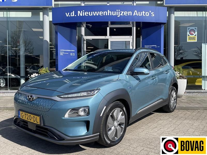 Blauw Occasion 2019 Hyundai Kona Premium SUV | € 13.950 (Eerlijke prijs) - Afbeelding 1/4