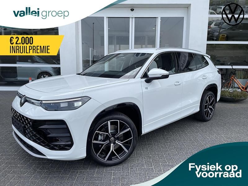 Wit Nieuw 2025 VW Tayron R-line Edition SUV | € 58.749 (Eerlijke prijs) - Afbeelding 1/4