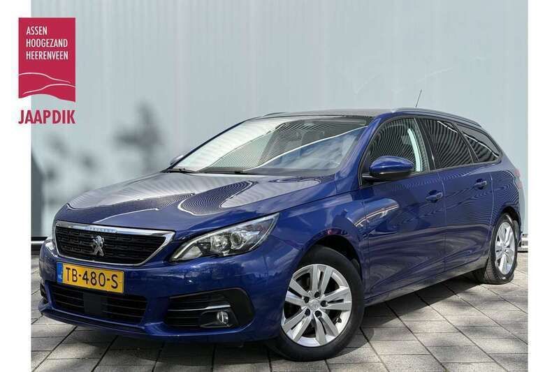 Blauw Gebruikt 2018 Peugeot 308 Stationwagen | € 9.444 (Eerlijke prijs) - Afbeelding 1/4