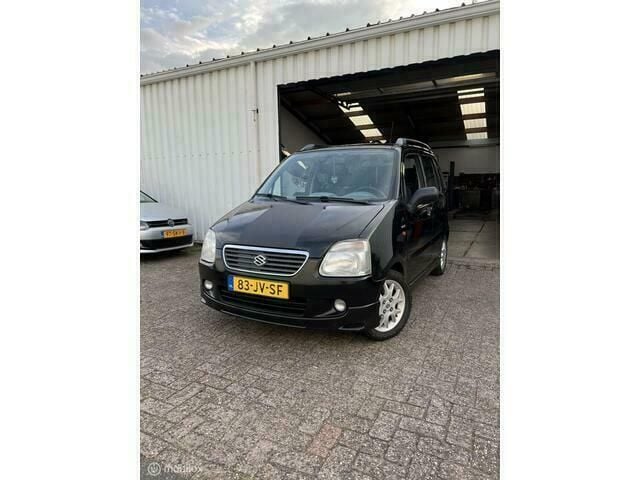 Occasion Suzuki Wagon R 76 PK (55 kW) 2002 Zwart MPV