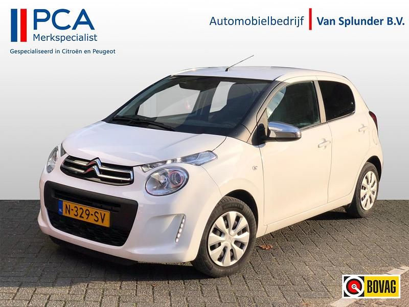 Wit Gebruikt 2021 Citroën C1 Feel Hatchback | € 9.940 (Eerlijke prijs) - Afbeelding 1/4