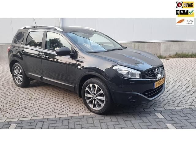 Zwart Gebruikt 2013 Nissan Qashqai +2 Tekna SUV | € 9.950 (Eerlijke prijs) - Afbeelding 1/4