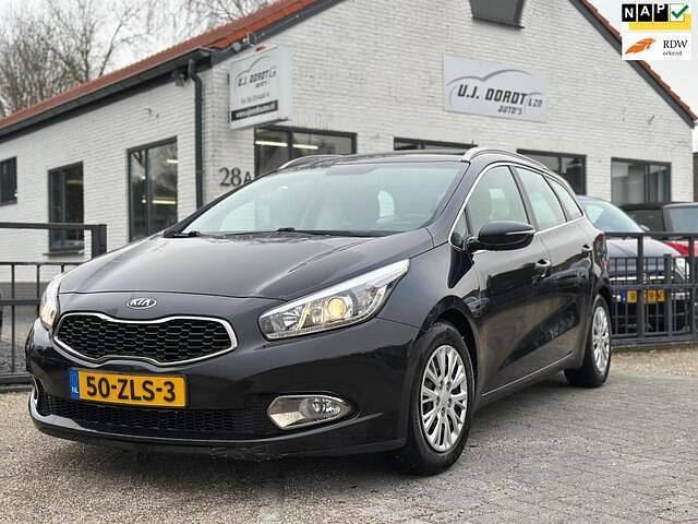 Zwart Occasion 2013 Kia Ceed Sportswagon Plus Stationwagen | € 5.999 (Eerlijke prijs) - Afbeelding 1/4