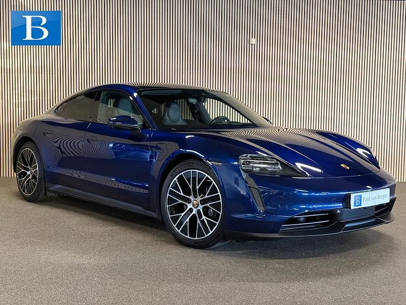Blauw Gebruikt 2022 Porsche Taycan Sport Sedan | € 54.900 (Super prijs) - Afbeelding 1/4