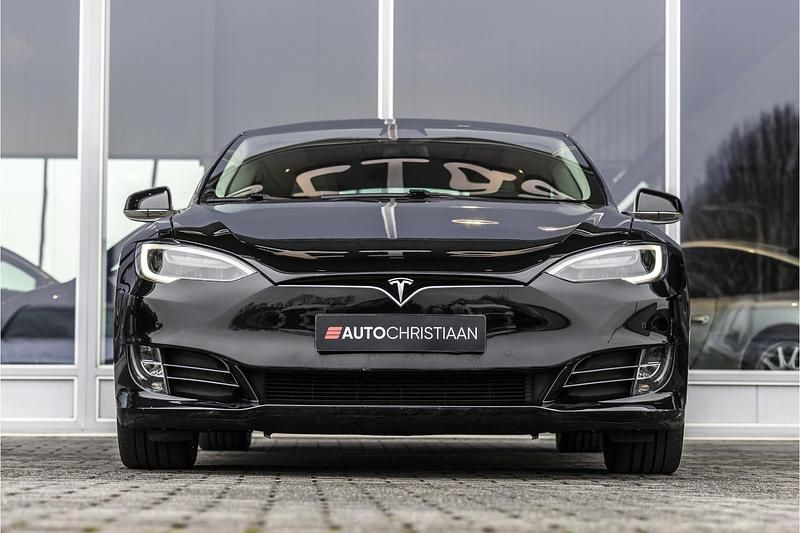 Occasion Tesla Model S 350 kW (476 PK) 2018 Zwart Hatchback