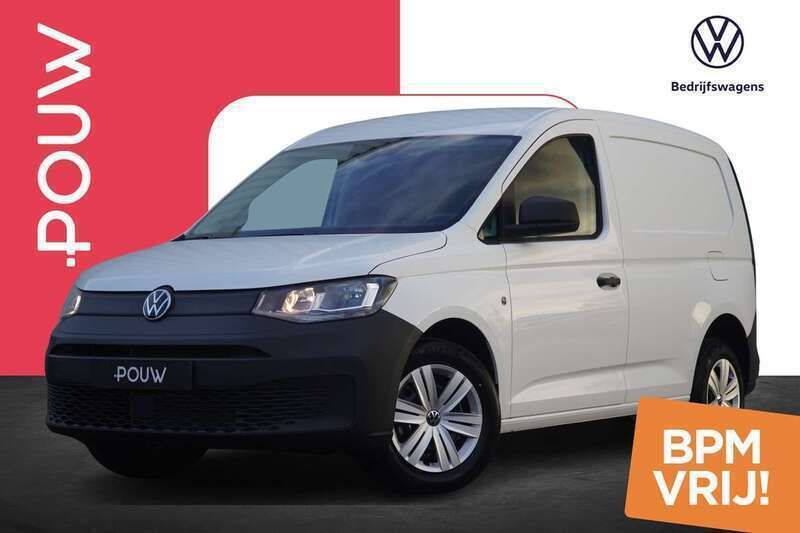 Wit Nieuw 2024 VW Caddy Comfortline MPV | € 22.900 (Goede deal) - Afbeelding 1/4