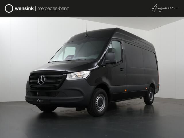 Zwart Nieuw 2024 Mercedes Sprinter Van | € 52.250 - Afbeelding 1/4