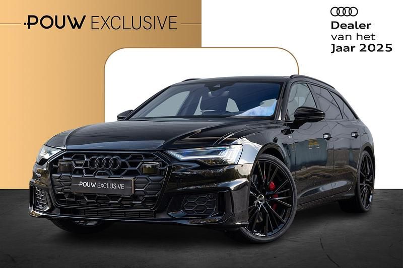 Zwart Gebruikt 2025 Audi A6 Competition Stationwagen | € 69.900 - Afbeelding 1/4