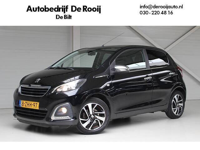 Zwart Gebruikt 2015 Peugeot 108 Hatchback | € 6.500 (Eerlijke prijs) - Afbeelding 1/4