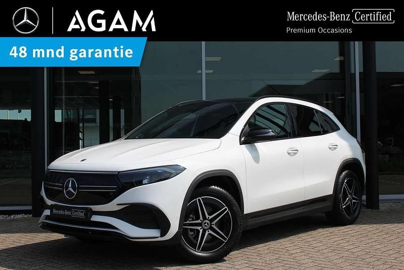Wit Gebruikt 2023 Mercedes EQA250 AMG line SUV | € 36.950 (Eerlijke prijs) - Afbeelding 1/4
