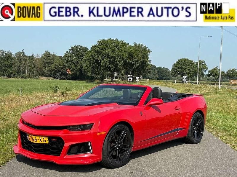 Rood Gebruikt 2015 Chevrolet Camaro Cabriolet | € 21.990 (Eerlijke prijs) - Afbeelding 1/4