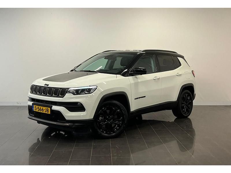 Wit Gebruikt 2023 Jeep Compass SUV | € 24.950 (Goede deal) - Afbeelding 1/4