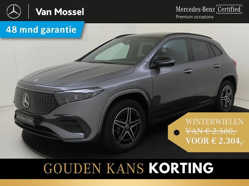 Grijs, metallic lak Gebruikt 2025 Mercedes EQA250+ AMG line SUV | € 43.945 (Super prijs) - Afbeelding 1/4