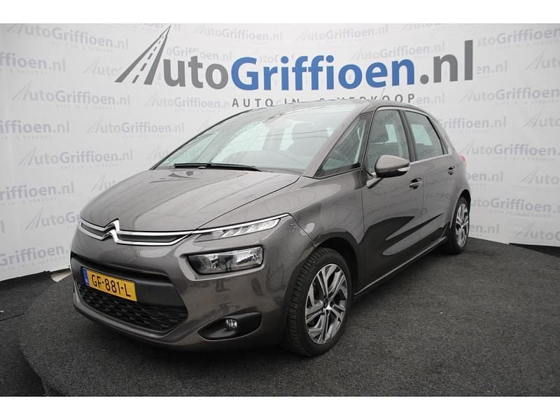 Grijs (metallic) Gebruikt 2015 Citroën C4 Picasso PureTech MPV | € 6.990 (Super prijs) - Afbeelding 1/4
