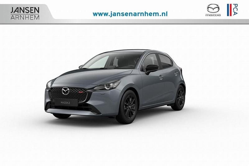 Grijs (metallic) Nieuw 2025 Mazda 2 Homura-Line Hatchback | € 25.890 (Super prijs) - Afbeelding 1/4