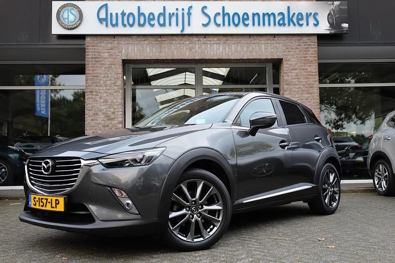 Grijs Gebruikt 2017 Mazda CX-3 SUV | € 16.890 (Eerlijke prijs) - Afbeelding 1/4