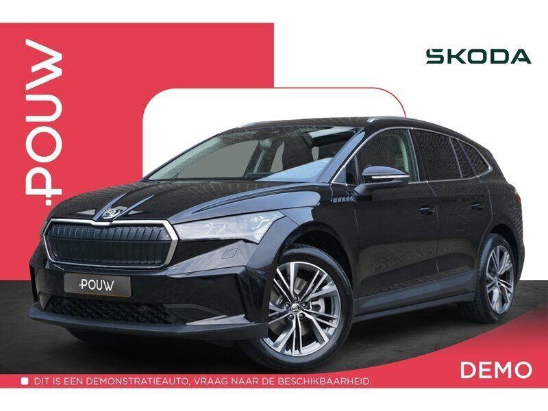 Zwart Gebruikt 2025 Skoda Enyaq iV Business Line SUV | € 48.900 - Afbeelding 1/4