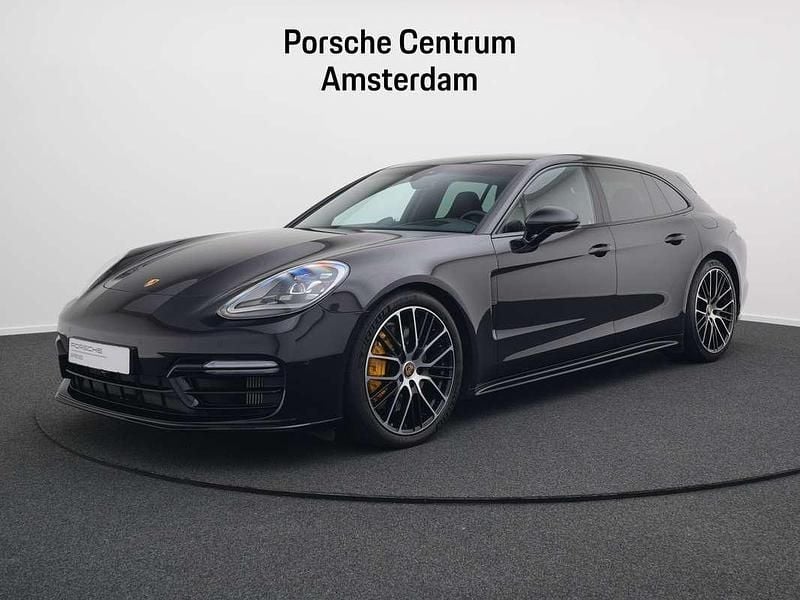 Zwart, metallic lak Gebruikt 2023 Porsche Panamera 4 Platinum Edition Sedan | € 104.950 (Goede deal) - Afbeelding 1/4