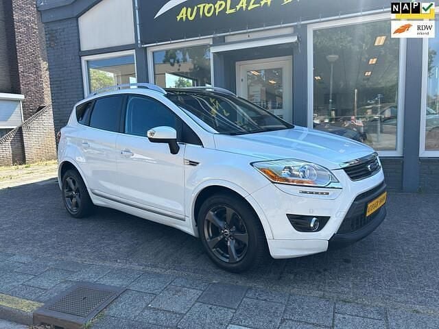 Wit Gebruikt 2009 Ford Kuga Titanium SUV | € 11.999 (Eerlijke prijs) - Afbeelding 1/4