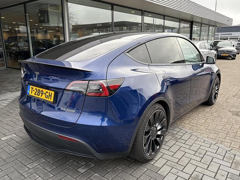 Occasion Tesla Model Y Performance 393 kW (535 PK) 2023 Blauw SUV