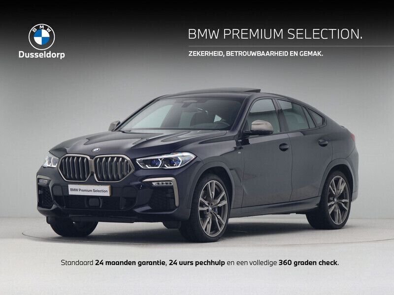 Zwart Gebruikt 2020 BMW X6 M50 Executive SUV | € 76.950 - Afbeelding 1/4